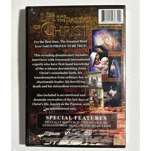 The Life and The Passion of Christ (2005-Pat Boone) NEW - Picture 2 of 3